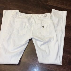 Guess white jeans
